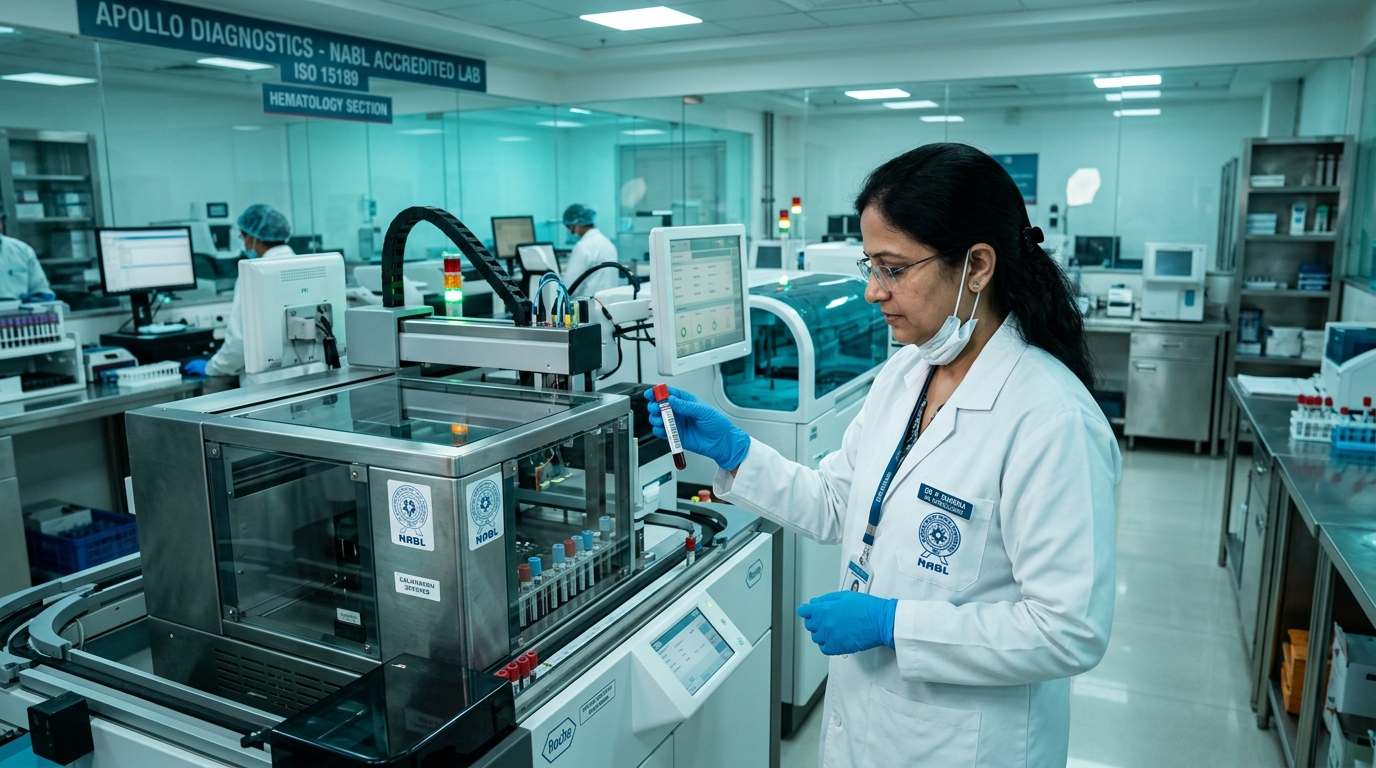 Health Setu NABL Diagnostic Laboratory & Doorstep Phlebotomy Logistics